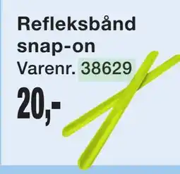 Harald Nyborg Refleksbånd snap-on tilbud