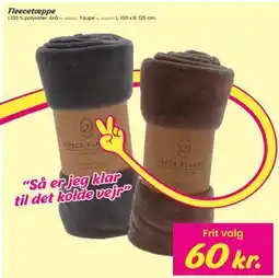 Hi five Fleecetæppe tilbud