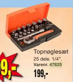 Harald Nyborg Topnøglesæt tilbud
