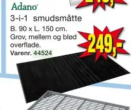 Harald Nyborg Adano 3-i-1 smudsmåtte tilbud