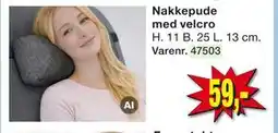 Harald Nyborg Nakkepude med velcro tilbud