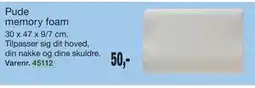 Harald Nyborg Pude memory foam tilbud