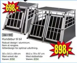 Harald Nyborg Hundebur til bil tilbud