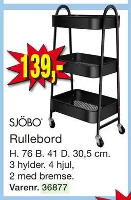 Harald Nyborg Rullebord tilbud