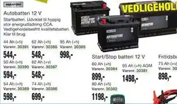 Harald Nyborg Autobatteri 12 V tilbud