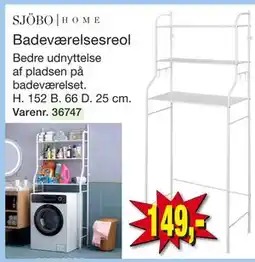 Harald Nyborg SJÖBO | HOME Badeværelsesreol tilbud