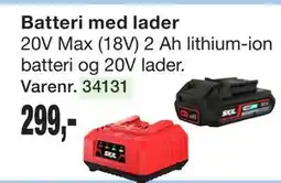 Harald Nyborg Batteri med lader tilbud