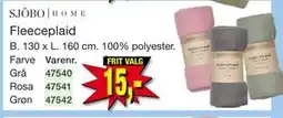 Harald Nyborg SJÖBO | HOME Fleeceplaid tilbud