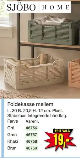 Harald Nyborg Foldekasse mellem tilbud