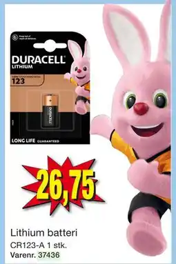 Harald Nyborg Lithium batteri tilbud