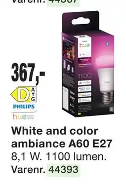 Harald Nyborg White and color ambiance A60 E27 tilbud