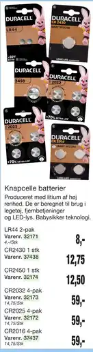 Harald Nyborg Knapcelle batterier tilbud