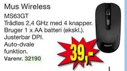 Harald Nyborg Mus Wireless tilbud