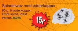 Harald Nyborg Spindelvæv med edderkopper tilbud