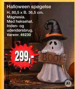 Harald Nyborg Halloween spøgelse tilbud