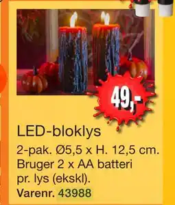 Harald Nyborg LED-bloklys tilbud