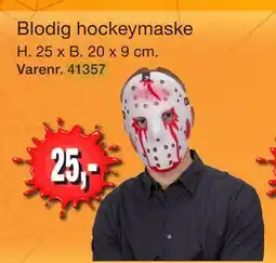 Harald Nyborg Blodig hockeymaske tilbud