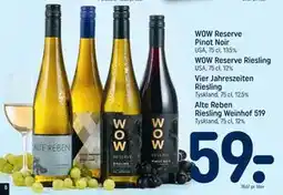 REMA 1000 WOW Reserve Riesling tilbud