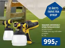 Davidsen Wagner universielt sprøjtemalesystem W590 Flexio tilbud