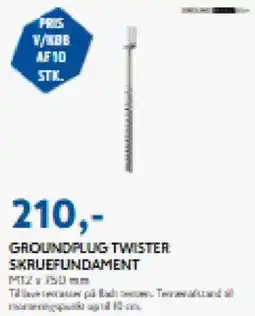 Davidsen Groundplug Twister tilbud