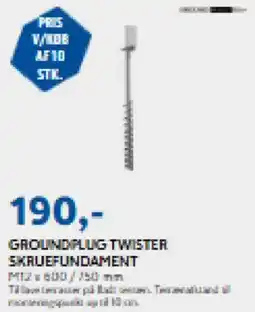 Davidsen Groundplug Twister tilbud