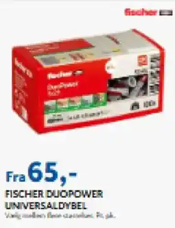 Davidsen Fischer Duopower universaldybel tilbud