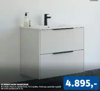 Scanbad Now Vaskeskab