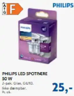 Davidsen Philips led spotrære 50 w tilbud