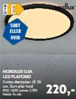 Davidsen Nordlux OJA LED Plafond tilbud