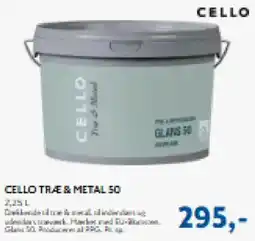 Davidsen Cello træ & metal 50 tilbud