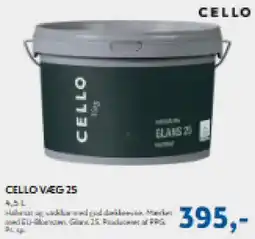 Davidsen Cello væg 25 tilbud