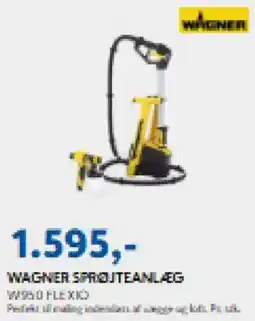Davidsen Wagner sprøjteanlæg w950 flexio tilbud
