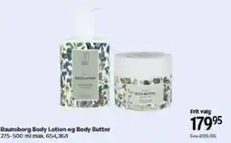 Matas Raunsborg Body Lotion og Body Butter tilbud