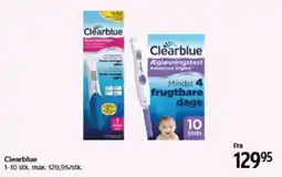 Matas Clearblue Egløsningstest tilbud