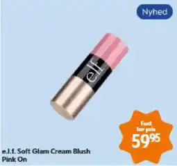 Matas e.l.f. Soft Glam Cream Blush Pink On tilbud