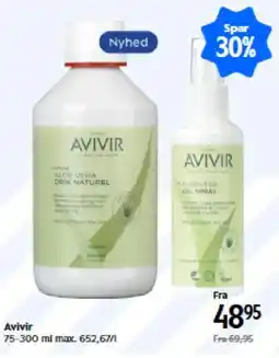 Matas Avivir Aloe Vera Drick Naturel tilbud