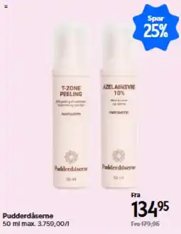 Matas Pudderdåserne T-zone peeling Azelainsyre 10% tilbud
