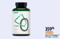 Matas Puori O3 Omega-3 tilbud