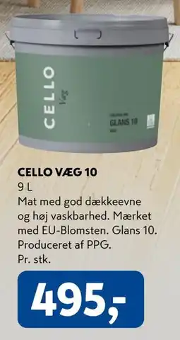 Davidsen CELLO VÆG 10 tilbud