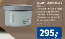 Davidsen CELLO TRÆ&METAL 50 tilbud