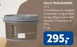 Davidsen CELLO TRÆGRUNDER tilbud