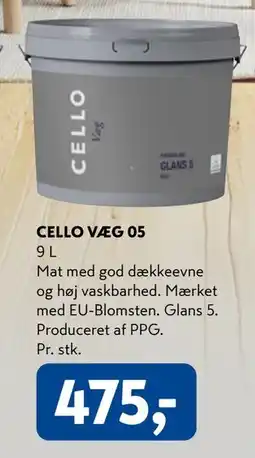 Davidsen CELLO VÆG 05 tilbud