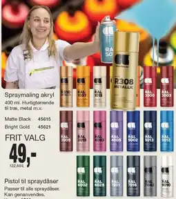 Harald Nyborg Spraymaling akryl tilbud