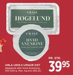 MENY Arla Unika Umage ost - Høgelund eller Hvid Anemone tilbud