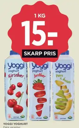 MENY Yoggi Yoghurt tilbud