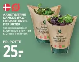 MENY Aarstiderne danske økologiske krydderurter tilbud