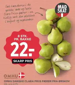 MENY Omhu danske Clara Friis pærer fra Ørskov tilbud