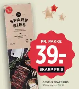 MENY Gestus Spare Ribs tilbud