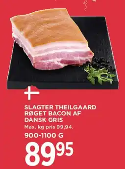 MENY Slagter Theilgaard røget bacon af dansk gris tilbud
