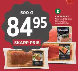 MENY Laksefilet tilbud